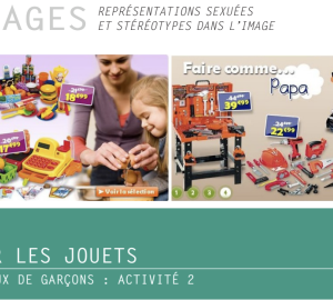 Jeux genrés filles/garçons